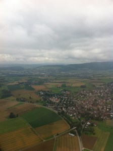 Coming in to Zurich