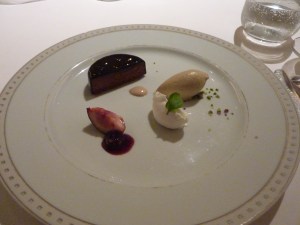 Five flavours of chocolate