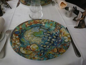 Charger plate, Bistro du Sommelier