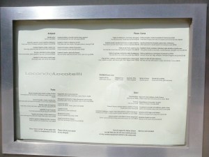Menu Locanda Locatelli