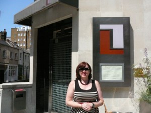 Me outside Locanda Locatelli