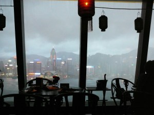 The view from the second row