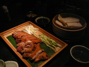 Deboned crispy skin duck