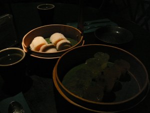 Double decker dessert box