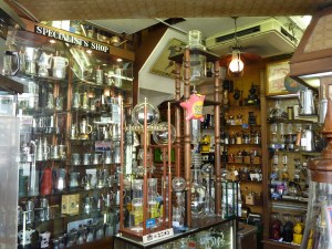 INterior coffee supply shop, Kappabashi Dori, Asakusa