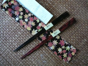 Shiny new chopsticks