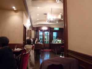 Interior of our favourite Ginza coffee shop