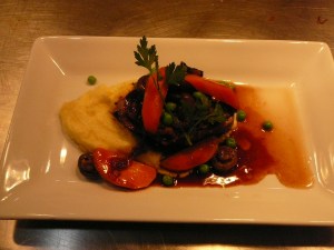 Our slightly deconstructed Beouf Bourguignon