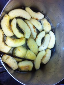 Quince ready to cook