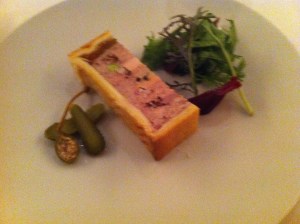 Terrine encroute