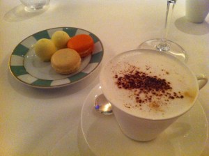 Coffee and petit fours