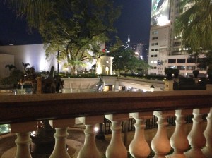 the darkness settles in