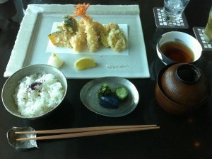 Tempura plate