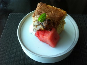 Japanese black sugar cake