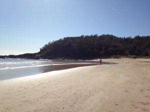 Early morning fisherman