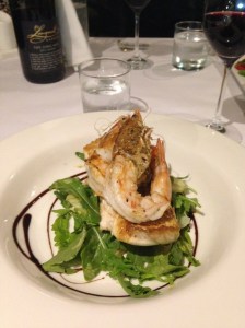 Snapper and Yamba prawns