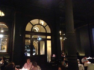 Interior from the bar