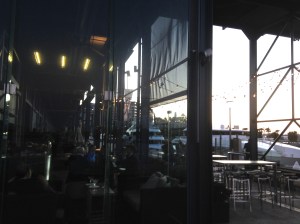 Exterior seating area, Flying Fish