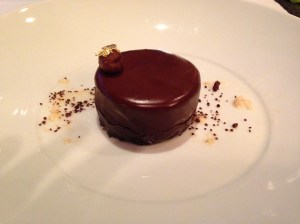 Four textures of chocolate