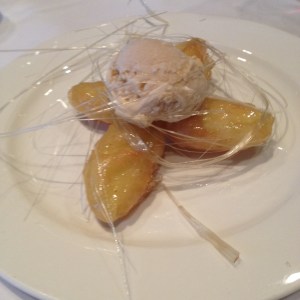 Peking style toffee apple