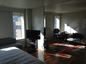 Our suite looking to the lounge area