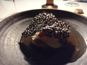 Southern calamari, Iberico Jamon