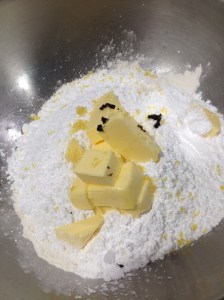 Ingredients weighed up ready to go