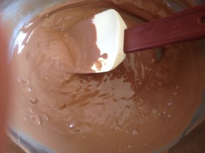 All melted and mixed