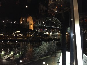 Looking out from the tower room