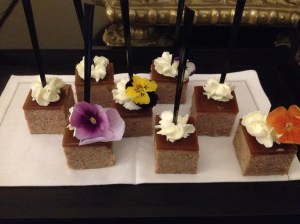 Yum Foie Gras Canapes, Beau Rivage, Geneva