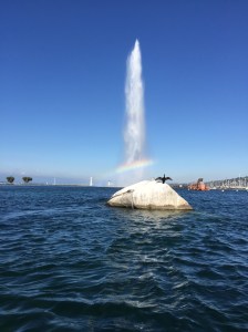 Crossing Lake Geneva/Lac Leman