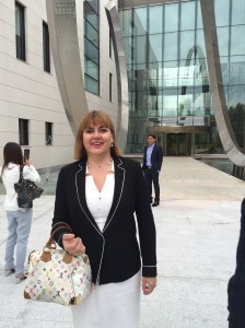 Me out front of the Patek Philippe main entrance