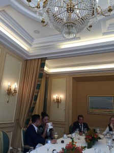 Private dining salon