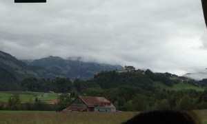 Looking towards Gruyères