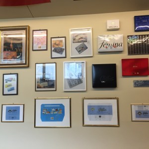 Old labels at Maison Cailler