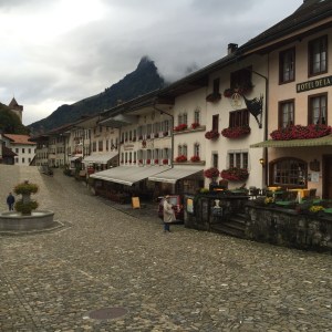 The town of Gruyères