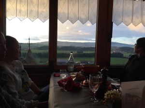 View from Restaurant des Remparts