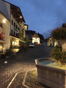 Twilight in Gruyères