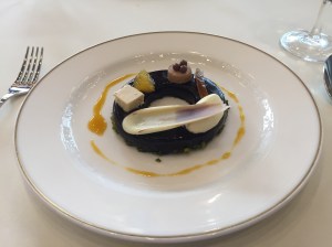 orange and chocolate ring