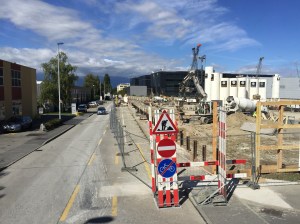 Patek Philippe construction zone