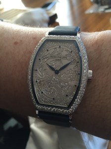 Patek Philippe, WG Gondolo (only 480 diamonds there)