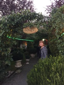 Outside Auberge d'Onex