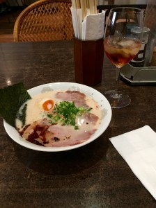 Tonkotsu ramen, Choya Umeshu
