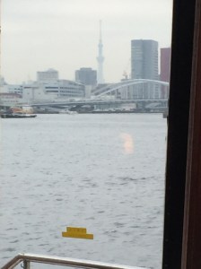 Looking to Tokyo Skytree at Oshiage