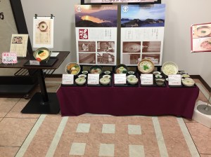 Plastic food display